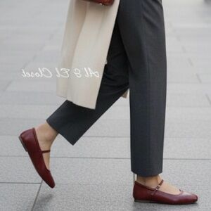 Dolce Vita Reyes Red Crinkle Patent Mary Jane Flats – Size 12 – NWB